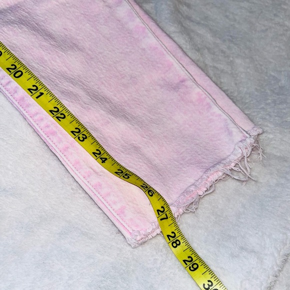 LEVIS 501 Scraped Pale Mauve Pink Jeans sz 27 - Picture 12 of 14